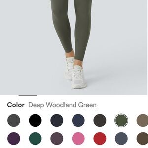 HALARA Deep Woodland Green Leggings